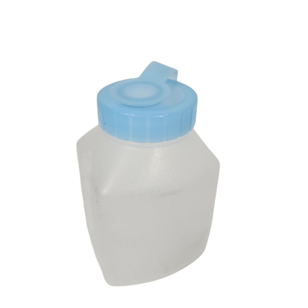 Rubbermaid 500ml 1 Pint‎ Clear Plastic Squeeze Bottle With Blue Flip Top Cap